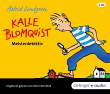 Astrid Lindgren, Jutta Bauer: Kalle Blomquist Meisterdetektiv (4 CD)